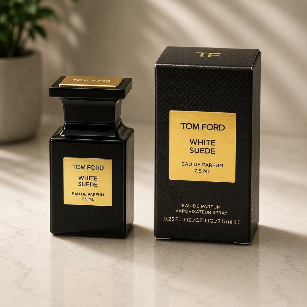 Tom Ford White Suede Mini Travel Dabber Splash Eau de Parfum Unisex Size 7.5 mL